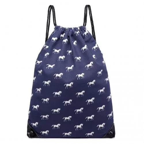 Miss Lulu London unisex táska E1406H, ló 1 napos szállítás