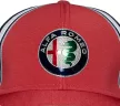 Alfa Romeo unisex sapka AFRCPF52, sötétkék/piros/fehér, Méret:N 1 napos szállítás