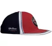 Alfa Romeo unisex sapka AFRCPF52, sötétkék/piros/fehér, Méret:N 1 napos szállítás