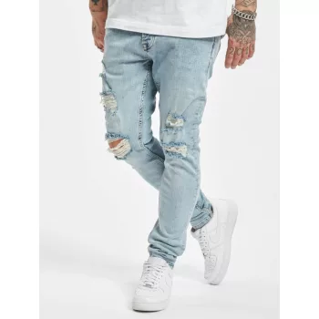   2Y Premium férfi skinny fit stretch farmernadrág, kék - 31 1 napos szállítás