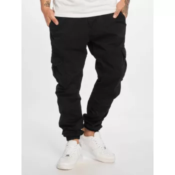   URBAN CLASSICS férfi cargo jogger nadrág, fekete - XXL 1 napos szállítás