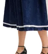 Női divatos dirndl szoknya, sötétkék, 905168 - 48 1 napos szállítás