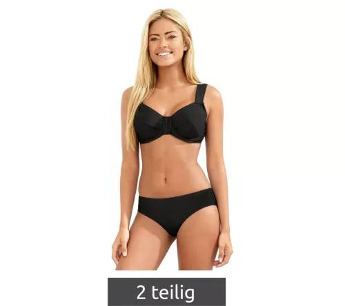 Női minimizer bikini szett, F kosár, fekete, 960224 - 52 1 napos szállítás