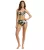 Timeless női bikini szett 925193, fekete/színes 1 napos szállítás