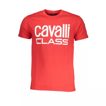 Cavalli Class férfi póló, piros, L 1 napos szállítás