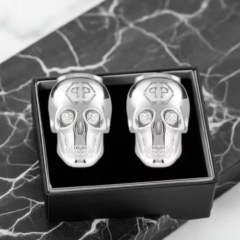   Philipp Plein női fülbevaló ékszer PJ3AA05EU, ezüst utolsó darabok 1 napos szállítás