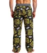 RE:COVERED Star Wars férfi pizsamanadrág, fekete/sárga, PCSTW1828 - M 1 napos szállítás