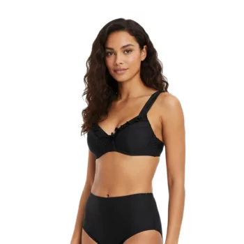   Mystery Brand női bikini felső, fekete - 85D 1 napos szállítás