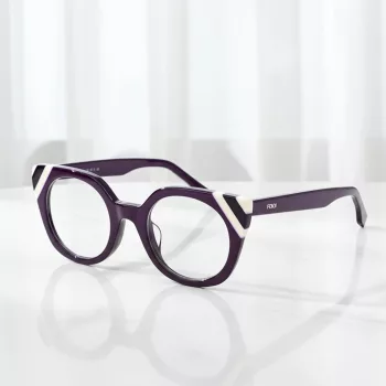   Fendi női szemüvegkeret FF 0246 B3V, lila utolsó darabok 1 napos szállítás