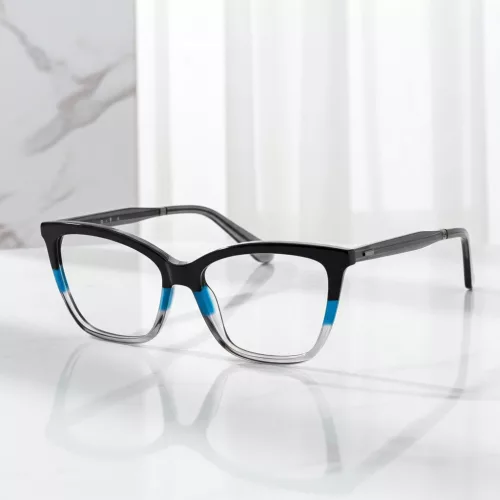 Calvin Klein szemüvegkeret CK23545, fekete/kék/szürke 1 napos szállítás