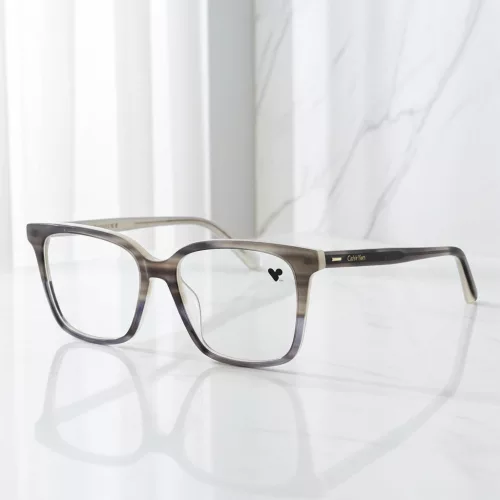 Calvin Klein CK22540 szemüvegkeret csíkos szürke női utolsó darabok 1 napos szállítás
