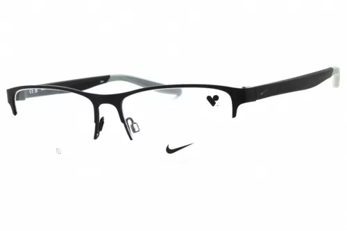 Nike NIKE 8153 szemüvegkeret satin fekete/matt fekete férfi 1 napos szállítás