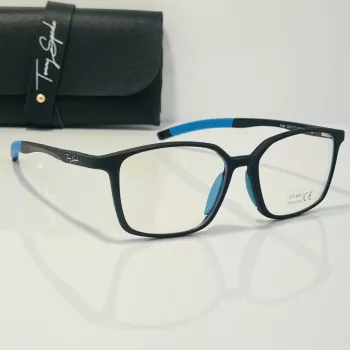   Tommy Spade unisex szemüvegkeret TS9135, fekete 1 napos szállítás