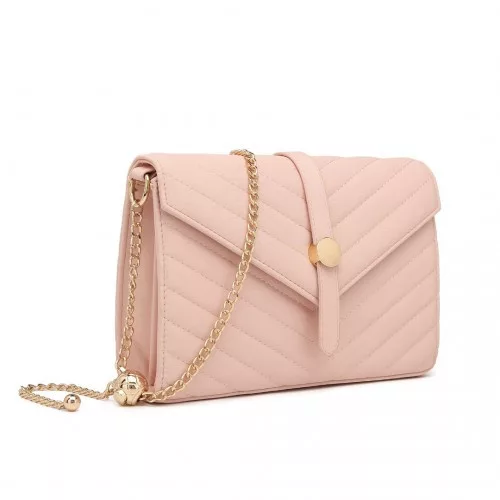Miss Lulu London táska LP2205, rózsaszín 1 napos szállítás
