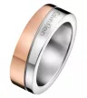 Calvin Klein női gyűrű KJ06PR200105, ezüst/rozé arany 1 napos szállítás