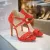 Made in Italia női magassarkú cipő IRIDE_ROSSO 38 1 napos szállítás