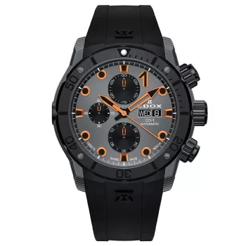   EDOX CO-1 Carbon Chrono automata 01125-CCN-GNO Férfi Karóra