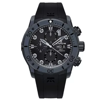   EDOX CO-1 Carbon Chrono automata 01125-CLNGN-NING Férfi Karóra