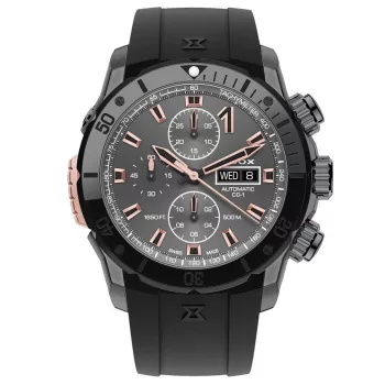 EDOX CO-1 Chrono automata 01128-37GNRCA-GNR Férfi Karóra