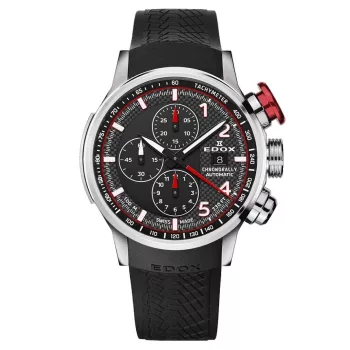 EDOX Chronorally automata 01129-TRCA-NCAR Férfi Karóra