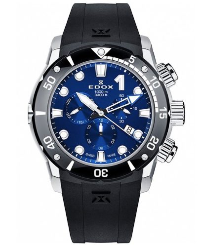 EDOX CO-1 Chrono Titanium 10242-TIN-BUIN Férfi Karóra