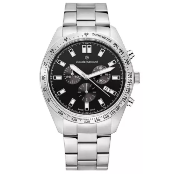   Claude Bernard Classic ST50 Chrono 10247-3M-NIN Férfi Karóra