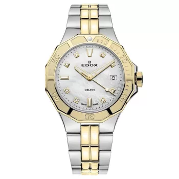   EDOX Delfin The Original Diver Lady Diamonds 53020-357JM-NADD Női Karóra