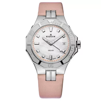 EDOX Delfin Diver Lady 53020-3C-NARN Női Karóra