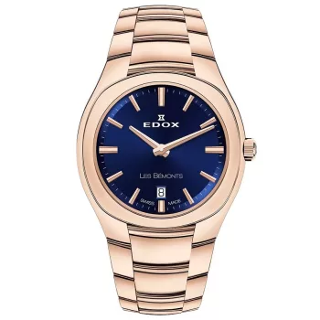 EDOX Les Bemonts Lady 57004-37R-BUIR Női Karóra
