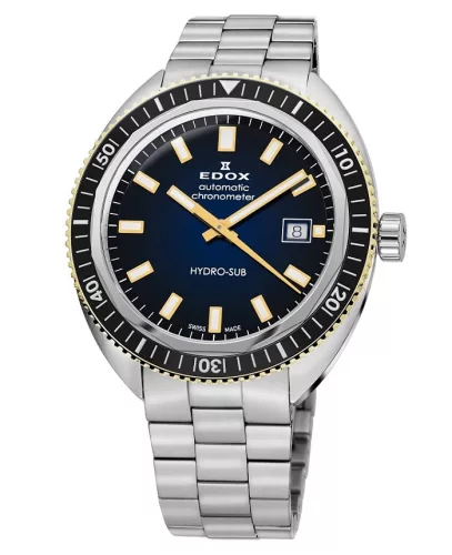 EDOX Hydro-sub Date automata 80128-357JNM-BUDD Férfi Karóra