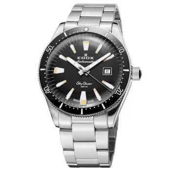 EDOX Skydiver automata Lady 80131-3NM-NIB Női Karóra