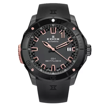 EDOX CO-1 automata Diver 80137-37GNR-CANR Férfi Karóra