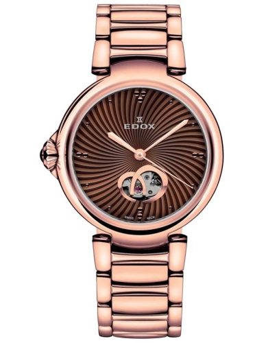 EDOX Automatic LaPassion Open Heart 85025-37RM-BRIR Női Karóra