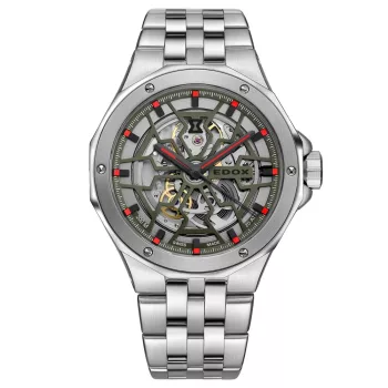 EDOX Delfin Mecano Skeleton 85303-3M-VNRO Férfi Karóra