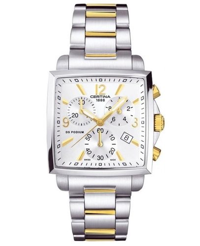 Certina DS Podium Lady Square Chrono C001.317.22.037.00 Női Karóra