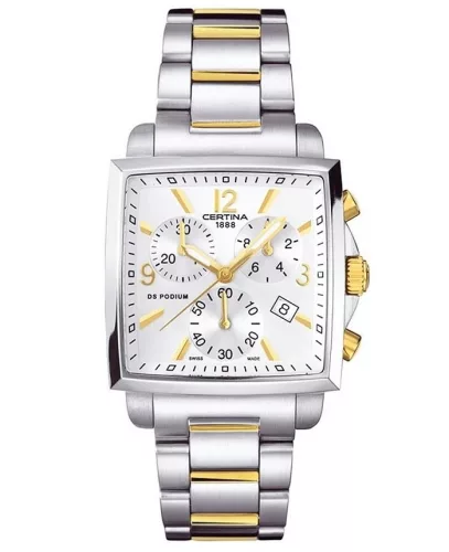 Certina DS Podium Lady Square Chrono C001.317.22.037.00 Női Karóra