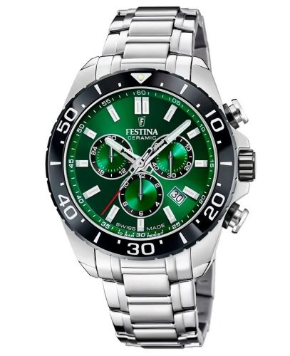 Festina Ceramic Chrono Swiss Made F20042/3 Férfi Karóra