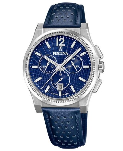 Festina Rivé Chrono Swiss Made F20060/2 Férfi Karóra
