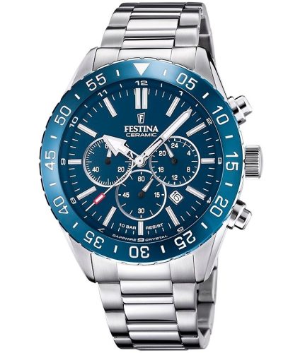 Festina Ceramic Chrono F20575/2 Férfi Karóra