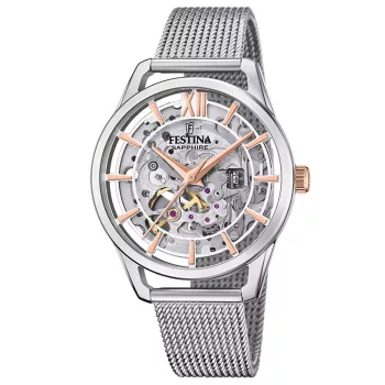 Festina automata Lady Skeleton F20627/1 Női Karóra