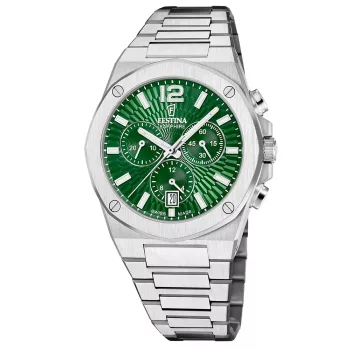 Festina Swiss Made Vallée Chrono F22002/3 Férfi Karóra