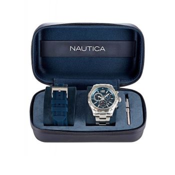 Nautica Long Beach Chrono Set NAPLECR01 Férfi Karóra