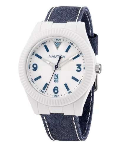 Nautica N83 Mercury Bay Canvas NAPMBF203 Férfi Karóra