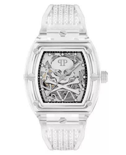 Philipp Plein The Skeleton Crystal automata PWPTA0524 Férfi Karóra