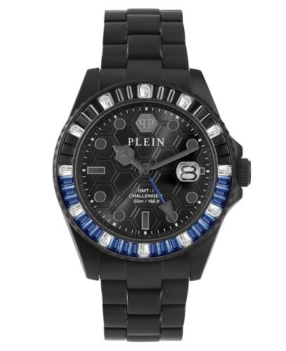 Philipp Plein GMT-I Challenger Baguettes PWPZA0324 Férfi Karóra
