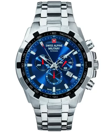 Swiss Alpine Military Star Fighter Chrono SAM7043.9135 Férfi Karóra