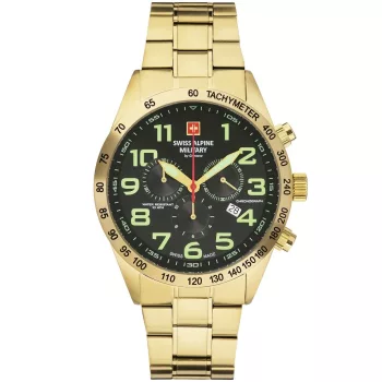   Swiss Alpine Military Combat Light Chrono SAM7047.9114 Férfi Karóra