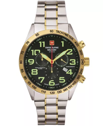 Swiss Alpine Military Combat Light Chrono SAM7047.9144 Férfi Karóra