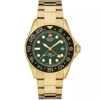   Swiss Alpine Military Master Diver GMT SAM7052.1114 Férfi Karóra