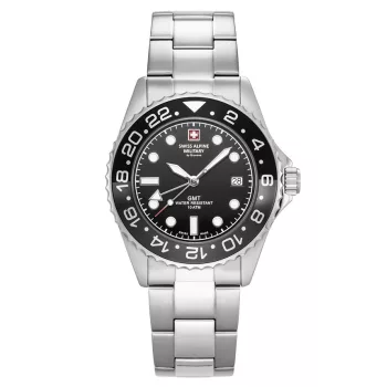   Swiss Alpine Military Master Diver GMT SAM7052.1122 Férfi Karóra
